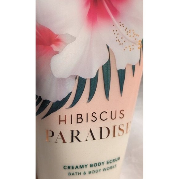 Bath & Body Works Hibiscus Paradise Sealed  Creamy Body Scrub Guava Coconut 8 oz - Picture 4 of 6